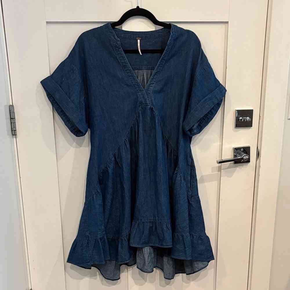 Blue Denim Dress
